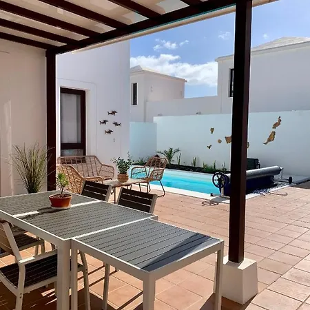 Splendid Casa Papagayo, Heated Pool, Roofterrace With Views And Wifi Πλάγια Μπλάνκα