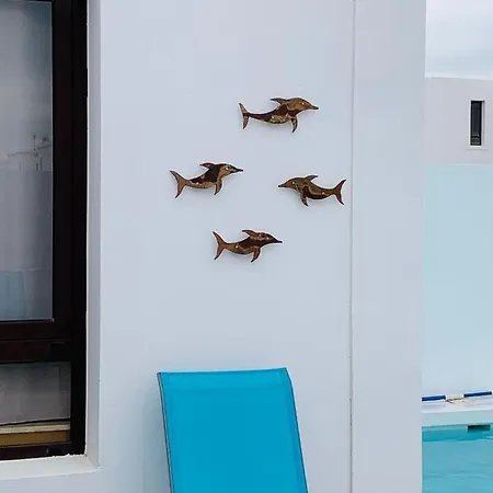 Splendid Casa Papagayo, Heated Pool, Roofterrace With Views And Wifi 别墅 普拉亚布兰卡