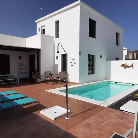Splendid Casa Papagayo, Heated Pool, Roofterrace With Views And Wifi Villa Playa Blanca (Lanzarote)