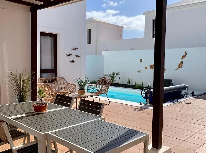 Splendid Casa Papagayo, Heated Pool, Roofterrace With Views And Wifi פלאיה בלנקה